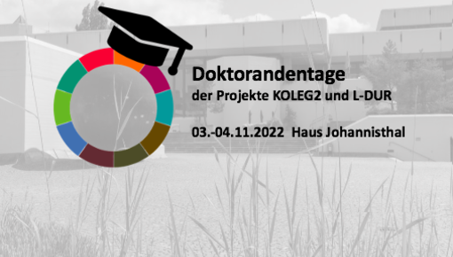 Koleg Logo Doktorandentage 2022 im Haus Johannisthal