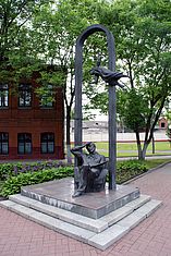 Chagall-denkmal In Vitebsk