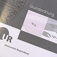Detailansicht der Grundordnung der Universität Regensburg