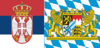 Serbien Bayern Flaggen Wappen Web1